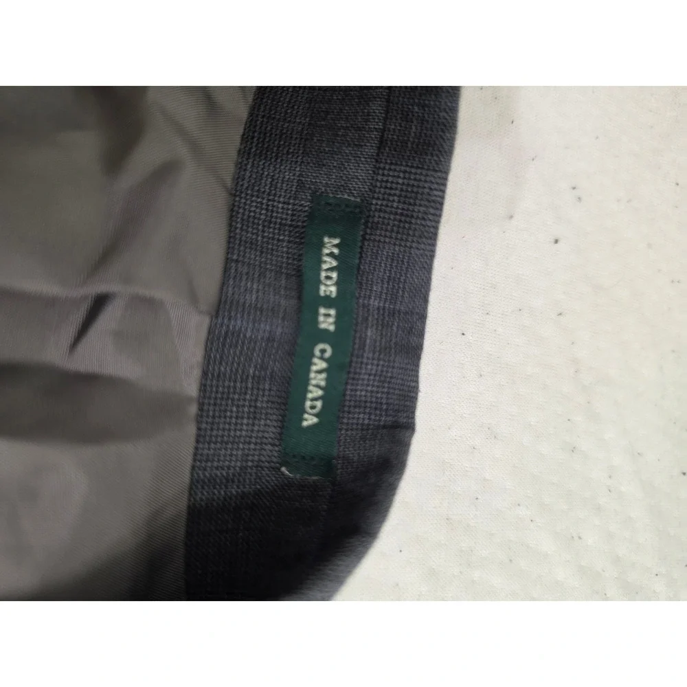 Lauren Ralph Lauren Mens Grey 100% Wool 2 Button Blazer Jacket 50R Madein Canada
